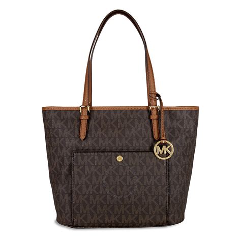 michael kors jet set large top zip snap pocket tote|jet set tote bag.